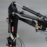 1/14 RC-Hydraulikbagger-Modell, Metall-Funksteuerungsbagger EC380 mit Metall-Greifschaufeln, T12D-Fernbedienung und Empfänger