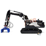 MTM EC380 1/14 Metal RC Hydraulic Excavator 6 Way Valve Quick Release Coupler T12D Radio Controller for Construction Collectors