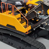 1/14 Hydraulic Remote Control Excavator EC380 Metal RC Construction Truck Model W/ Hydraulic Grab Metal Ripper Buckets Transmitter