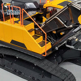 1/14 EC380 RC Hydraulikbagger Metallketten 3 Arme Fernbedienung Bagger montiert mit Nivellierungsschaufel-Löser-Sender
