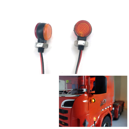Gradmarkierungslampen LED-Licht für Tamiya 56323 1/14 RC Traktor-LKW-Bau-Automodell