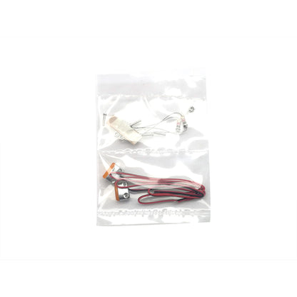 Grad 1/14 Skala RC Traktor Lkw Teil Metall Front Stoßstange Lichter Led DIY FÜR Tamiya 56344 56301 Autos Modelle