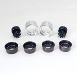 JDM XS45 Metal Tyre/Rear Double Wheel Hub for 1/14 Scale RC Tractor Truck Construction Transport Vehicle DIY Model Builders