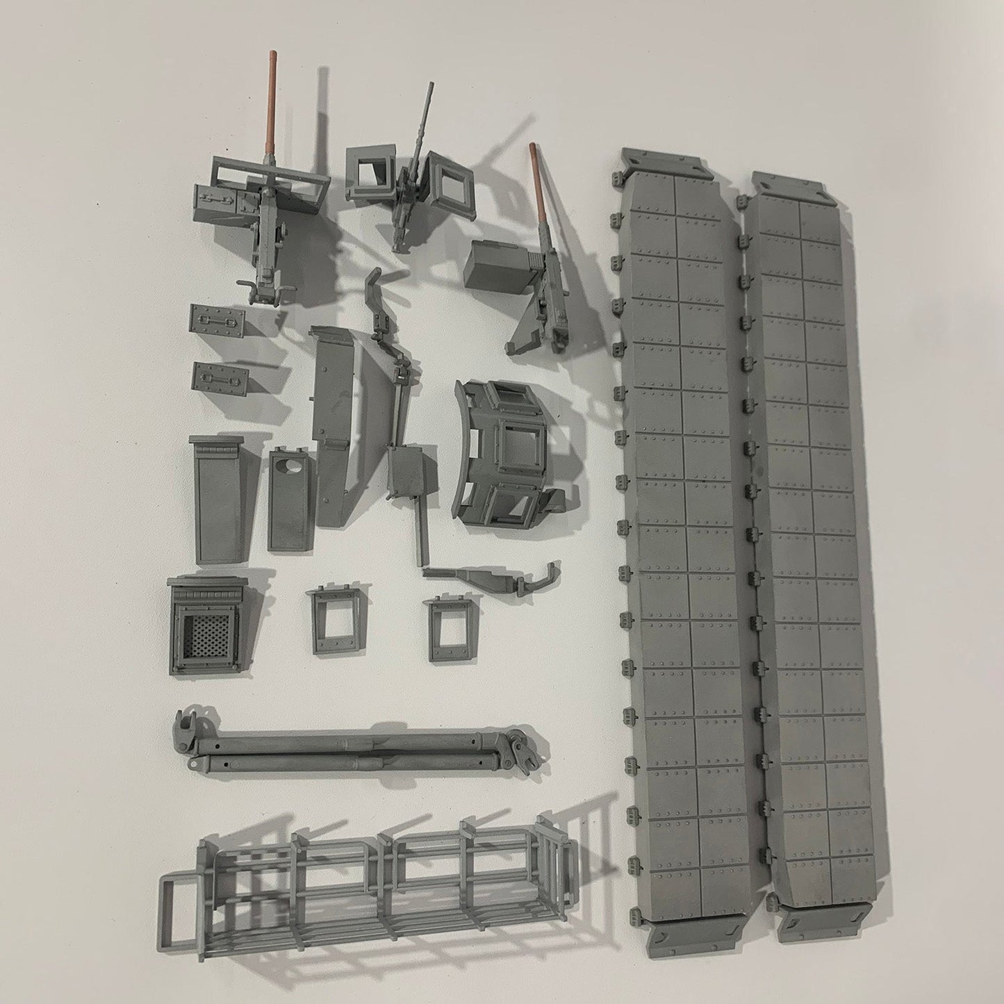 IN Stock CS Abrams M1A2 TUSKI Metal Upgrade Set For 1/16 Plastic Remote Control Vehicle 3918 Henglong Tank Model Accessories