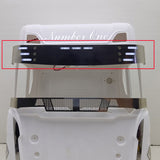 Grad Metall Sonnenblende Sonnenschirm W/Licht Lampe für 770S 56368 1/14 Skala RC Traktor Lkw Tamiya Autos Radio Control modell