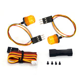 JDM Plastic LED Roof Rotating Lamp/Light Guard for 1/14 RC Hydraulic Truck Remote Control Engineering Vehicle Model Backyard adventures