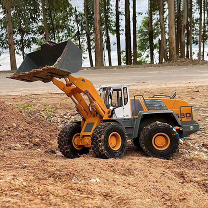 JZMODEL Metall 1/14 580 RC Hydraulische Ausrüstung Loader Radio Control Bau Fahrzeug Hobby Modelle Sound Licht System ESC 