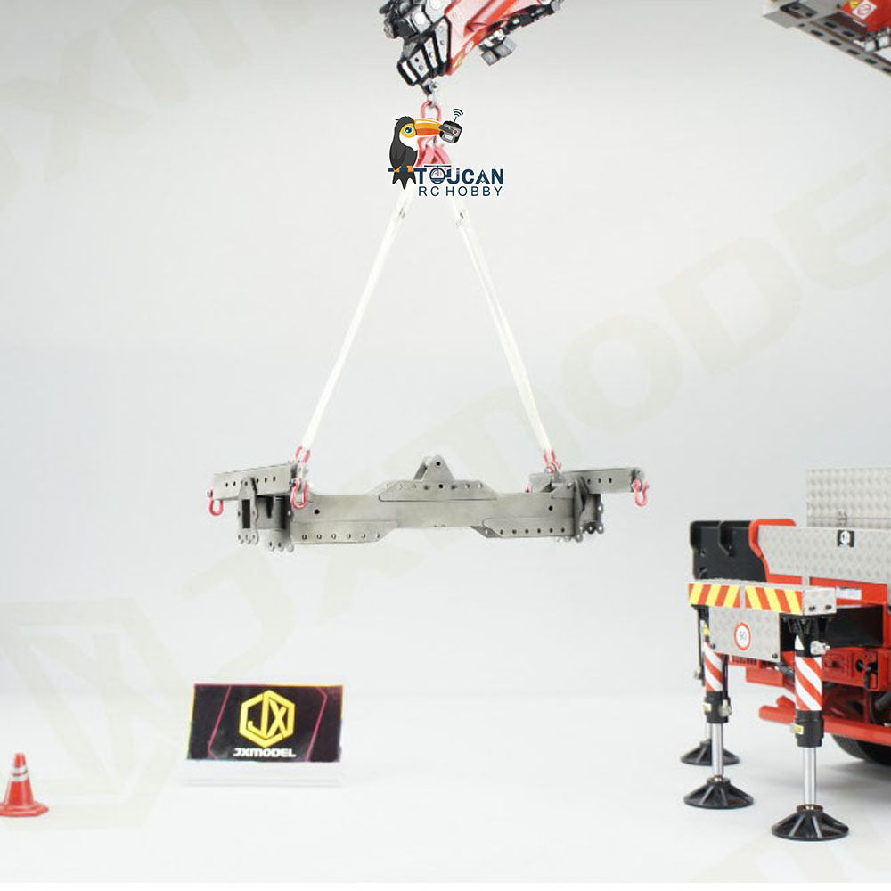 Teleskopspreizer aus Metall, Teleskopspreizer für Kran F1650 1/14 RC Hydraulik-LKW, Funkfernsteuerungsauto, DIY-Modell, unlackiert