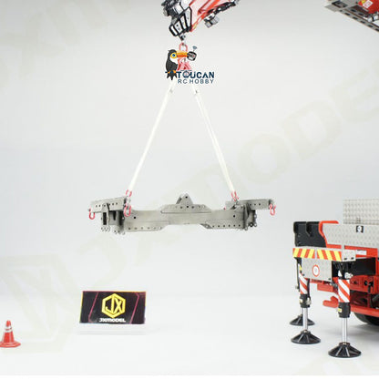 Teleskopspreizer aus Metall, Teleskopspreizer für Kran F1650 1/14 RC Hydraulik-LKW, Funkfernsteuerungsauto, DIY-Modell, unlackiert