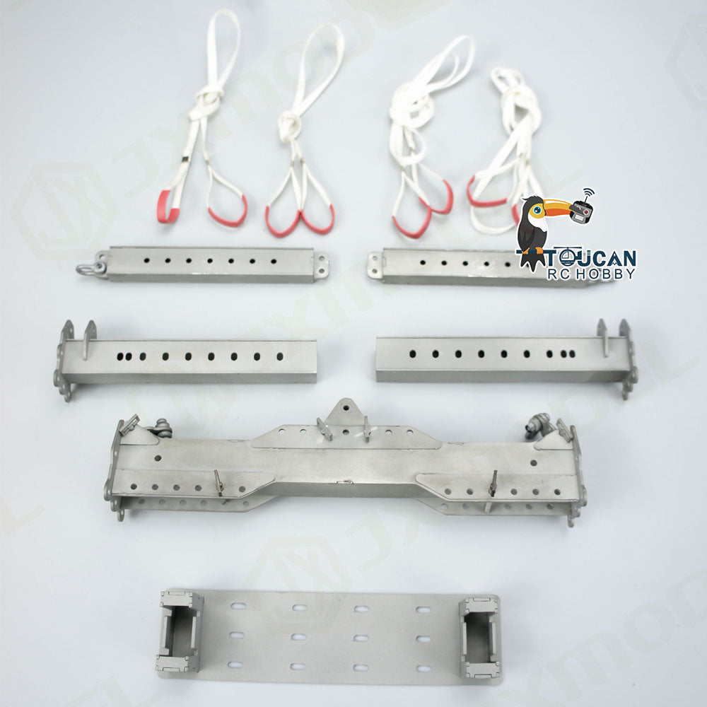 Teleskopspreizer aus Metall, Teleskopspreizer für Kran F1650 1/14 RC Hydraulik-LKW, Funkfernsteuerungsauto, DIY-Modell, unlackiert