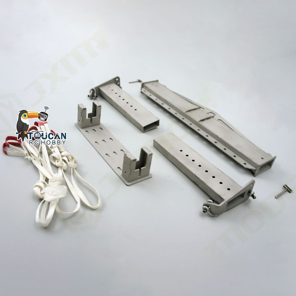 Teleskopspreizer aus Metall, Teleskopspreizer für Kran F1650 1/14 RC Hydraulik-LKW, Funkfernsteuerungsauto, DIY-Modell, unlackiert