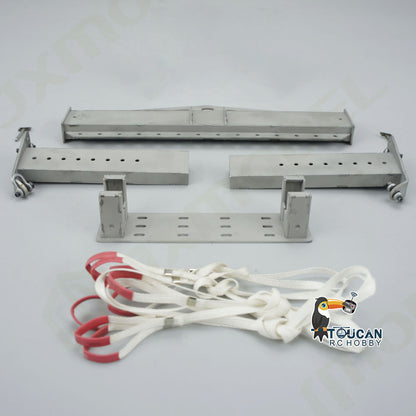 Teleskopspreizer aus Metall, Teleskopspreizer für Kran F1650 1/14 RC Hydraulik-LKW, Funkfernsteuerungsauto, DIY-Modell, unlackiert