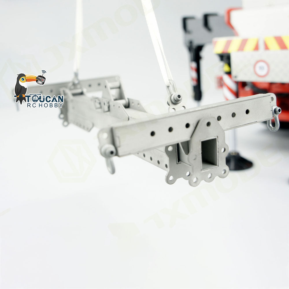 Teleskopspreizer aus Metall, Teleskopspreizer für Kran F1650 1/14 RC Hydraulik-LKW, Funkfernsteuerungsauto, DIY-Modell, unlackiert