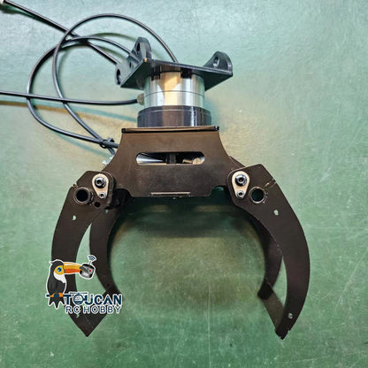Metall lackierte Klaue, hydraulischer Teleskopausleger, kippbarer Eimer für MTM 1/14 RC Bagger 946 EC380, optionale Versionen 