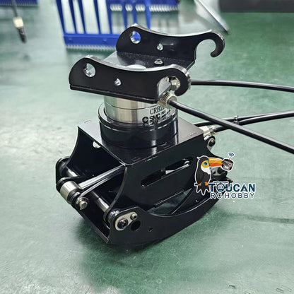 Metall lackierte Klaue, hydraulischer Teleskopausleger, kippbarer Eimer für MTM 1/14 RC Bagger 946 EC380, optionale Versionen 