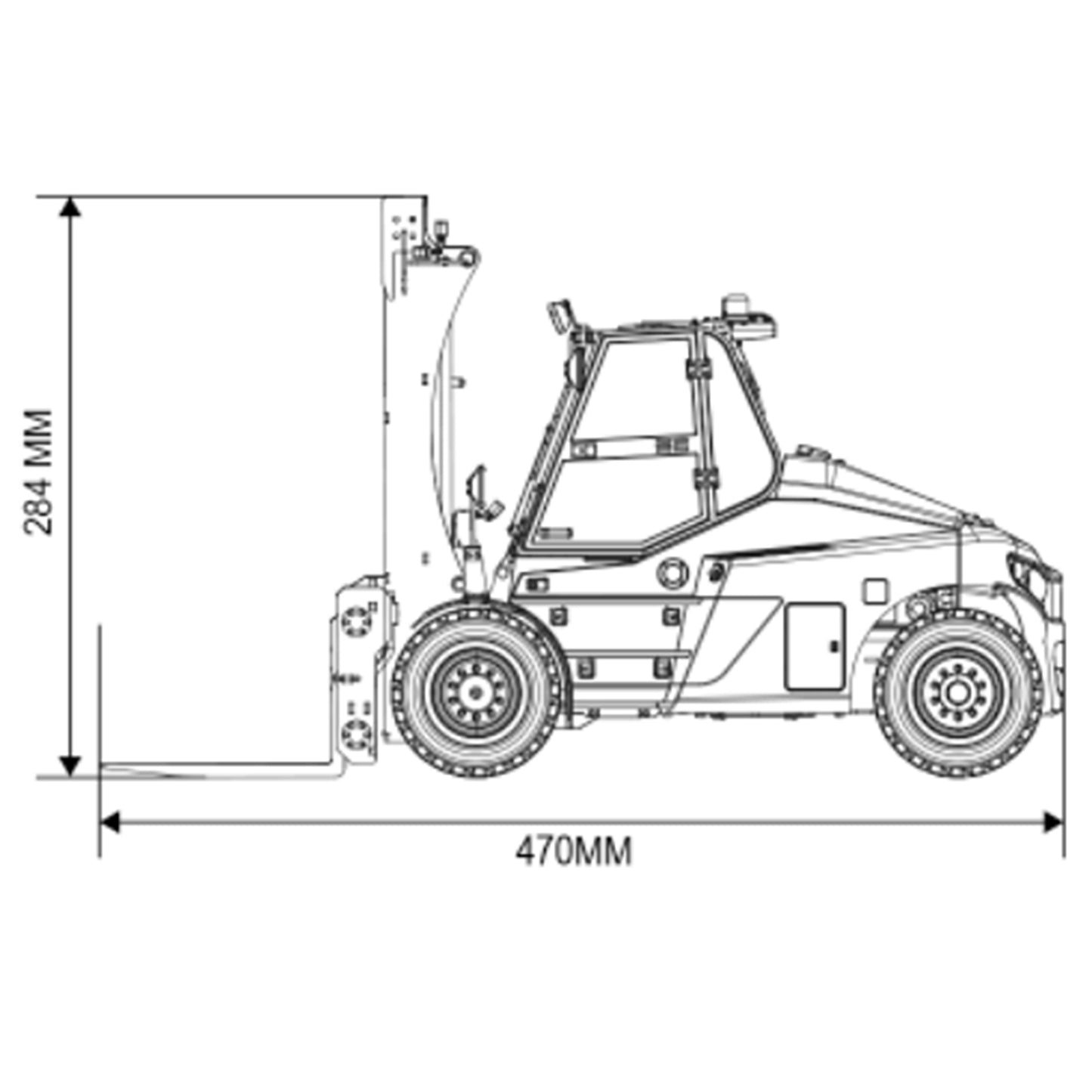 In Stock Kabolite K180-100 1/14 4X2 RWD Remote Control Hydraulic Forklift 3-Way Vavles RTR Flysky ST8 Radio Light System Sound Battery