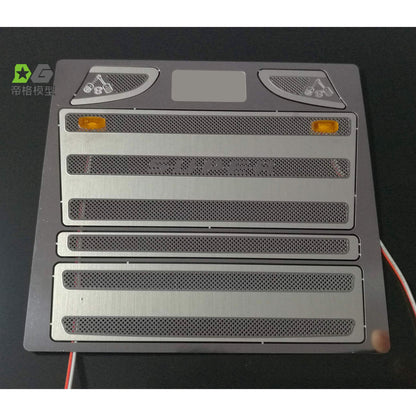 TOUCAN RC HOBBY Decorative Air Grille Metal Cabin Parts for 1/14 RC Tractor Truck R470 R620 Radio Controlled Electric Car Hobby Model