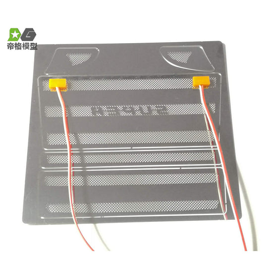 Dekorative Luftgitter-Kabinenteile aus Metall für 1/14 RC-Sattelzugmaschine R470 R620, ferngesteuertes Elektroauto, Hobbymodell