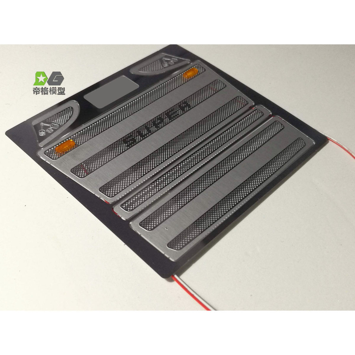 TOUCAN RC HOBBY Decorative Air Grille Metal Cabin Parts for 1/14 RC Tractor Truck R470 R620 Radio Controlled Electric Car Hobby Model