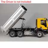MD 1/14 6x6 Metal RC Hydraulic Dump Truck 2 Speed Gearbox FlySky ST8 Remote Controller for Construction Model Collectors