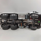 1/14 Toucan 6x6 Hydraulischer RC-Muldenkipper aus Metall, ferngesteuertes Simulationsauto, Hobbymodelle, 2-Gang-Getriebe, ESC-Servo