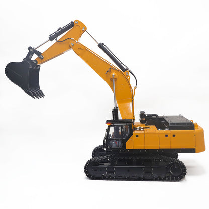 Kabolite K980 1/14 Hydraulischer RC-Bagger SY980H Giant PL18 Lite Funkgesteuerter Bagger Metall Manueller Schnellwechsler Elektrischer Hammeraufreißer 