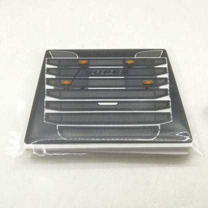 1/14 Metallkabine Dekoratives Luftgitter für RC Traktor Elektroauto R730 Funkgesteuerter LKW Hobbymodell DIY Teile Zubehör