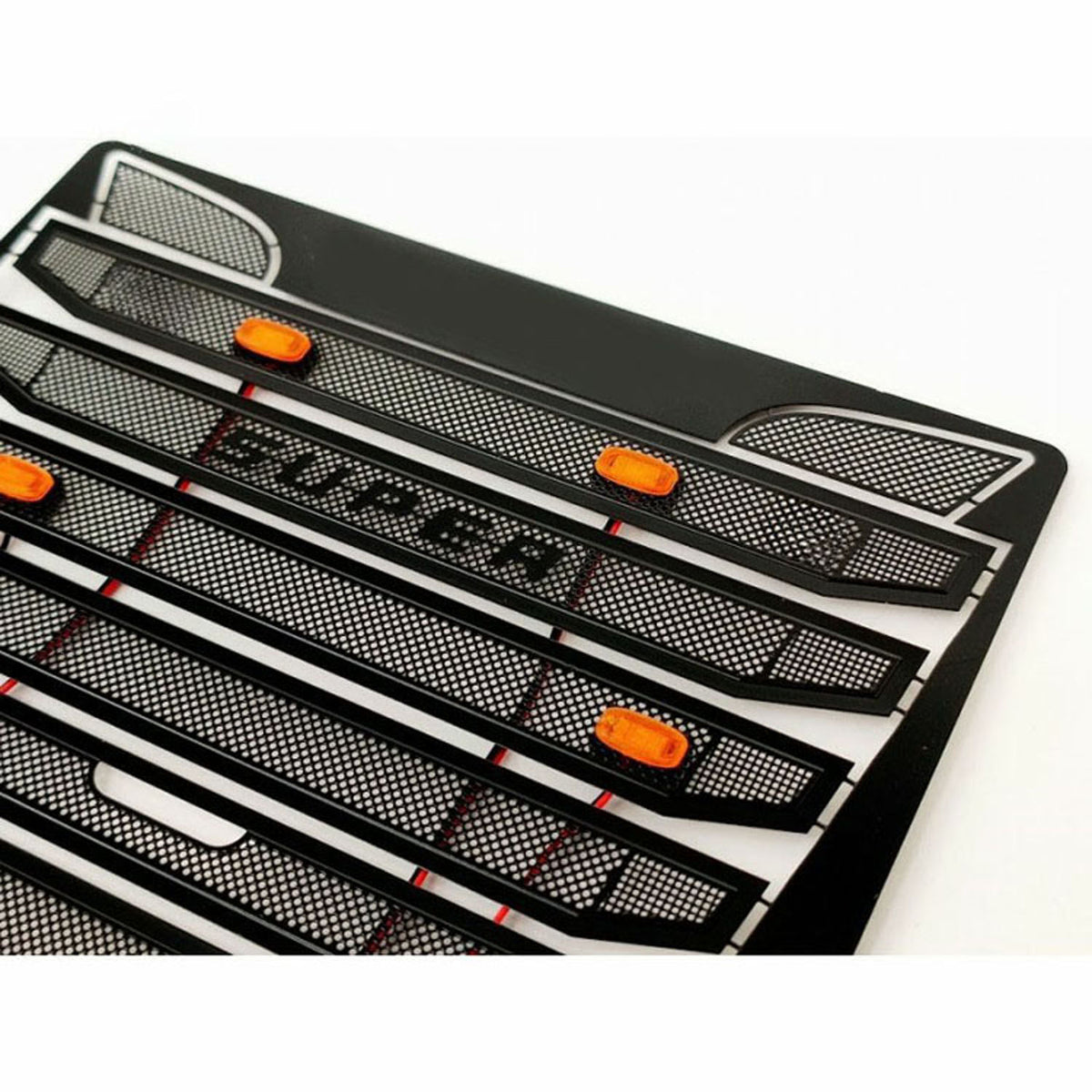 1/14 Metallkabine Dekoratives Luftgitter für RC Traktor Elektroauto R730 Funkgesteuerter LKW Hobbymodell DIY Teile Zubehör