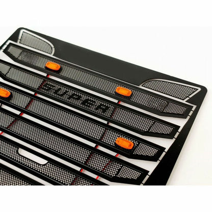 1/14 Metallkabine Dekoratives Luftgitter für RC Traktor Elektroauto R730 Funkgesteuerter LKW Hobbymodell DIY Teile Zubehör