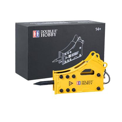 Doppel-E-Metalleimer, Holzgreifer, Hammer, Schnellkupplung, Soundsystem für EC160E 1/14 RC-Hydraulikbagger E111 E110