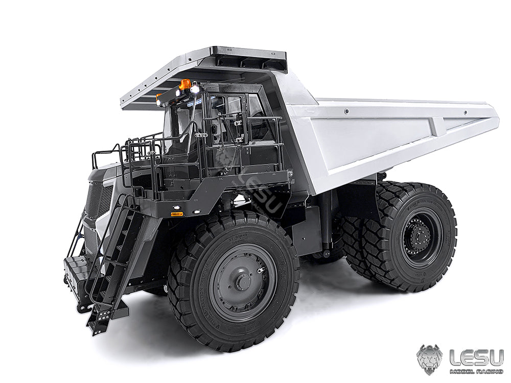 TOUCAN RC HOBBY LESU Aoue R100E 1/16 Heavy Metal Hydraulic Mining Truck A0003 Dumper RC Mine Truck  Model Motor ESC Servo Light System Model DIY