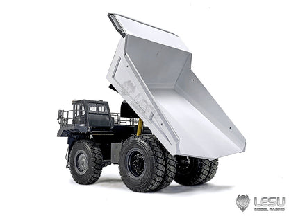 TOUCAN RC HOBBY LESU Aoue R100E 1/16 Heavy Metal Hydraulic Mining Truck A0003 Dumper RC Mine Truck  Model Motor ESC Servo Light System Model DIY