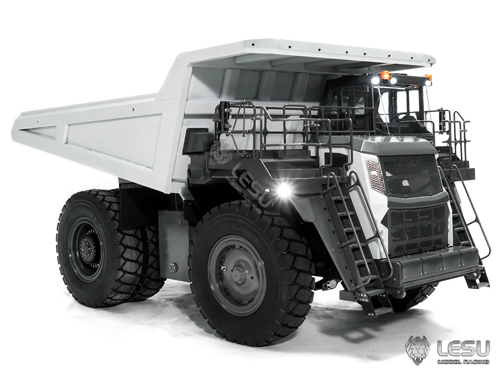 TOUCAN RC HOBBY LESU Aoue R100E 1/16 Heavy Metal Hydraulic Mining Truck A0003 Dumper RC Mine Truck  Model Motor ESC Servo Light System Model DIY