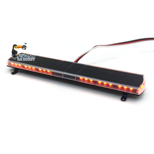 Warnlichtbalkenleuchten für 1/14 RC-Sattelzugmaschine, ferngesteuertes Muldenkipper-Baufahrzeug, Hobbymodelle, DIY-Teile