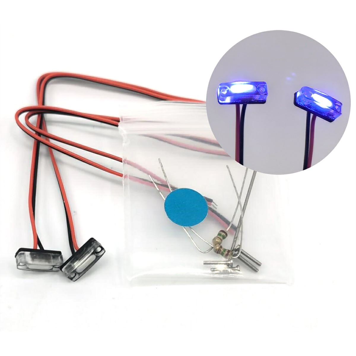 TOUCAN RC HOBBY Cabin Front Marker Lamp for Degree 1/14 RC Tractor Truck 770S 56371 Remote Controlled Truck Spare Parts Accessories