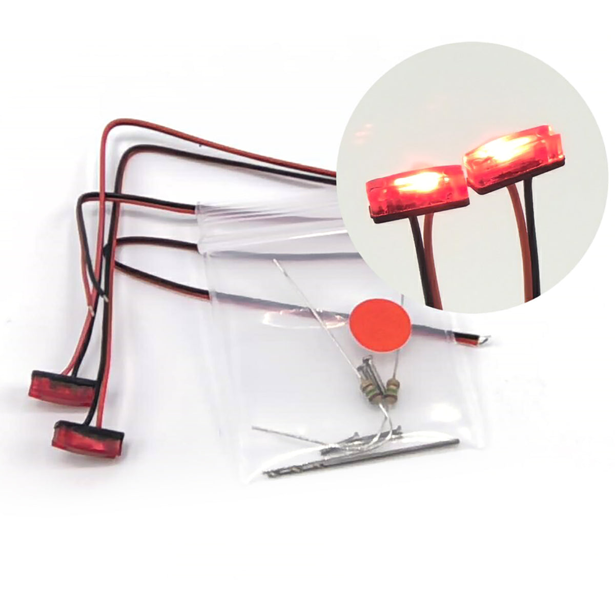 TOUCAN RC HOBBY Cabin Front Marker Lamp for Degree 1/14 RC Tractor Truck 770S 56371 Remote Controlled Truck Spare Parts Accessories