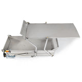 Metal U-shaped Bucket with Cover for 1/14 8x8 Remote Control Dumper RC Hydraulic Dump Truck