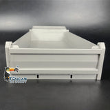 MD Metal U-shaped Dump Bucket for 1/14 6x6 4x4 RC Hydraulic Dumper Truck Tipper Vehicle DIY Models for Professional Enthusiast