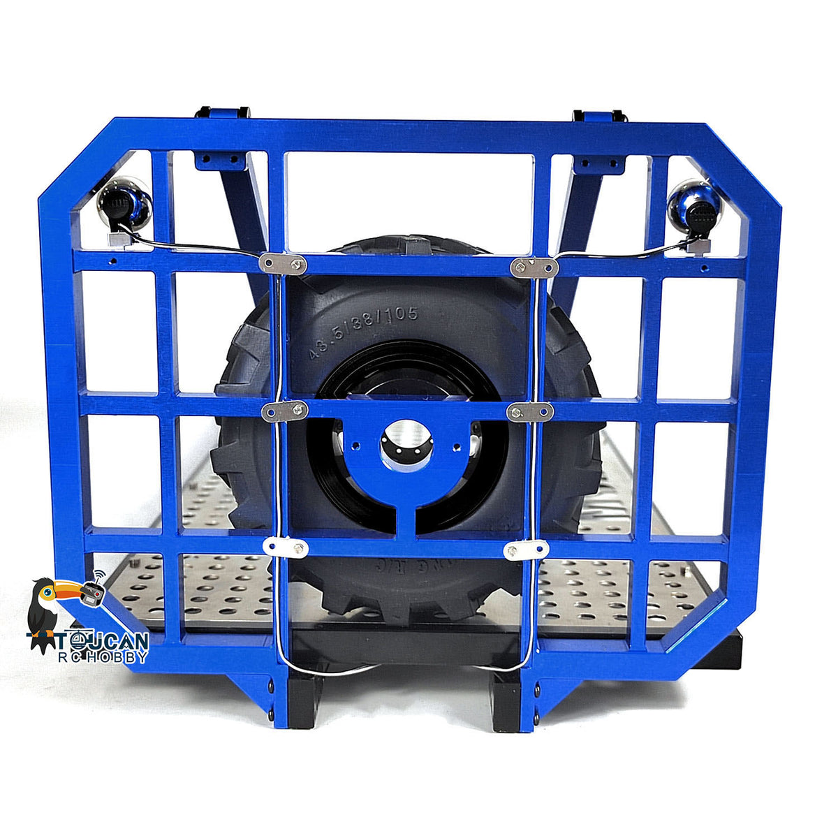MD 1/14 8x8 Metal RC Rock Crawler Climbing Flatbed Truck 2-Speed Gearbox FlySky ST8 Remote Control Electric Winch Model