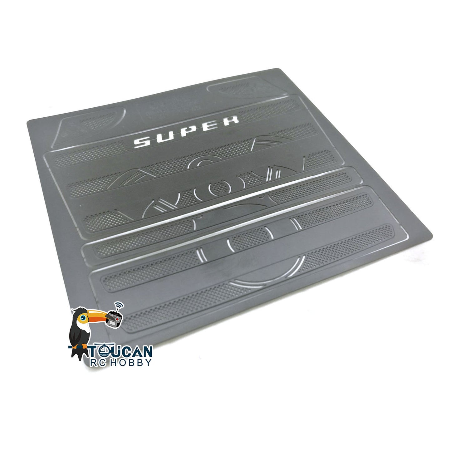 Dekoratives Luftgitter für die Metallkabine für Degree 1/14 RC-Auto-Hobby-Modell 470 620 Fernbedienungs-LKW DIY-Zubehör Ersatzteile