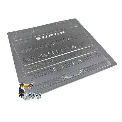 Dekoratives Luftgitter für die Metallkabine für Degree 1/14 RC-Auto-Hobby-Modell 470 620 Fernbedienungs-LKW DIY-Zubehör Ersatzteile
