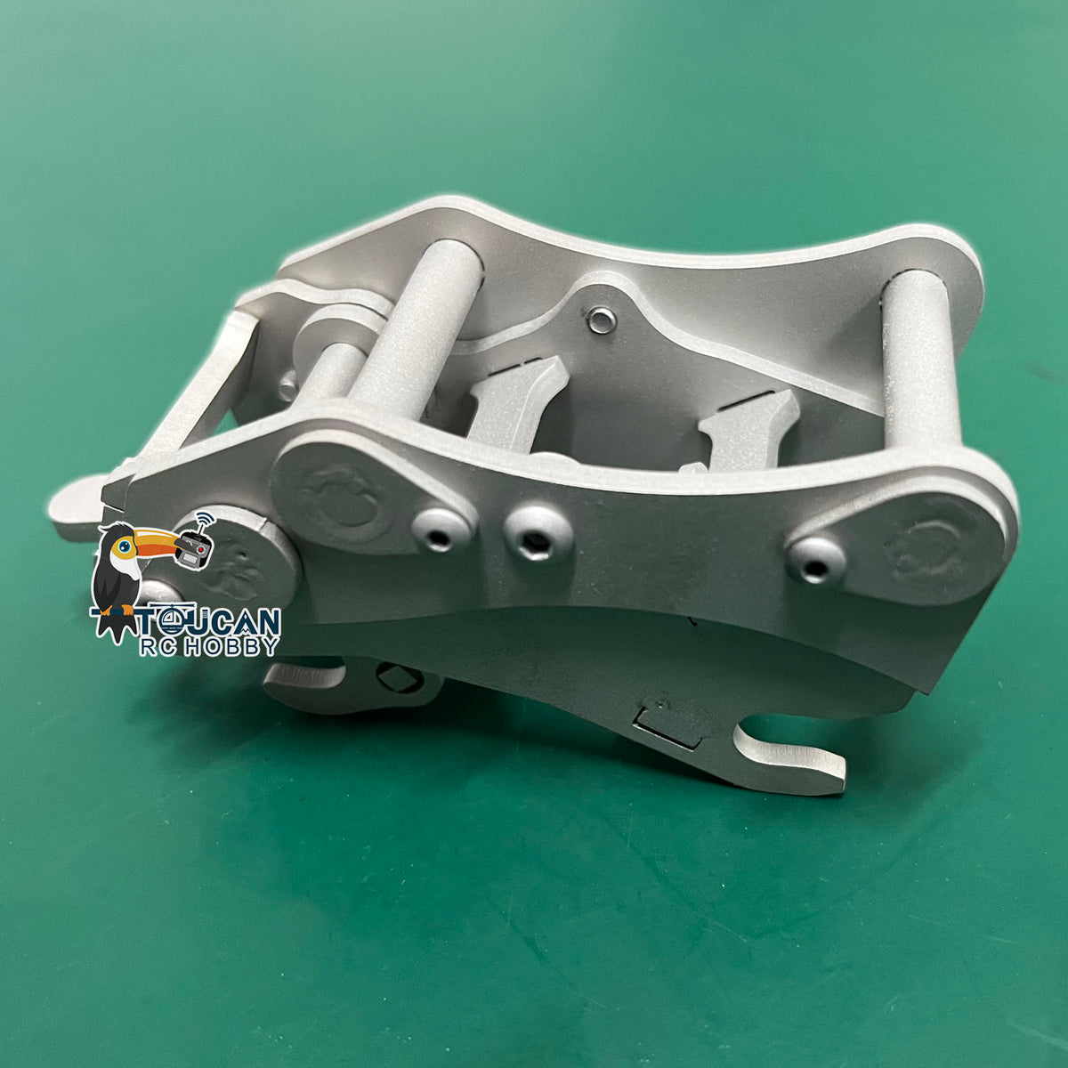 Metall-Schnellkupplungsgittereimer für 1/12 RC-Hydraulikbagger, ferngesteuerte Bagger, H3, P3, ZX36H, PC36