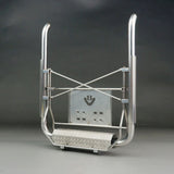 ScaleClub Metal V-shape Exhaust Pipe for 1/14 RC Tractor Truck Chassis Car Model Parts R73 R62 R47 DIY Parts