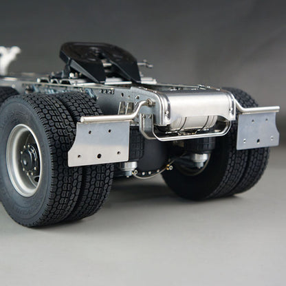 ScaleClub 1/14 6x6 Metallchassis für RC-Traktor, ferngesteuerter LKW, R62 R73, Elektromodell, Luftfederung, optionale Typen
