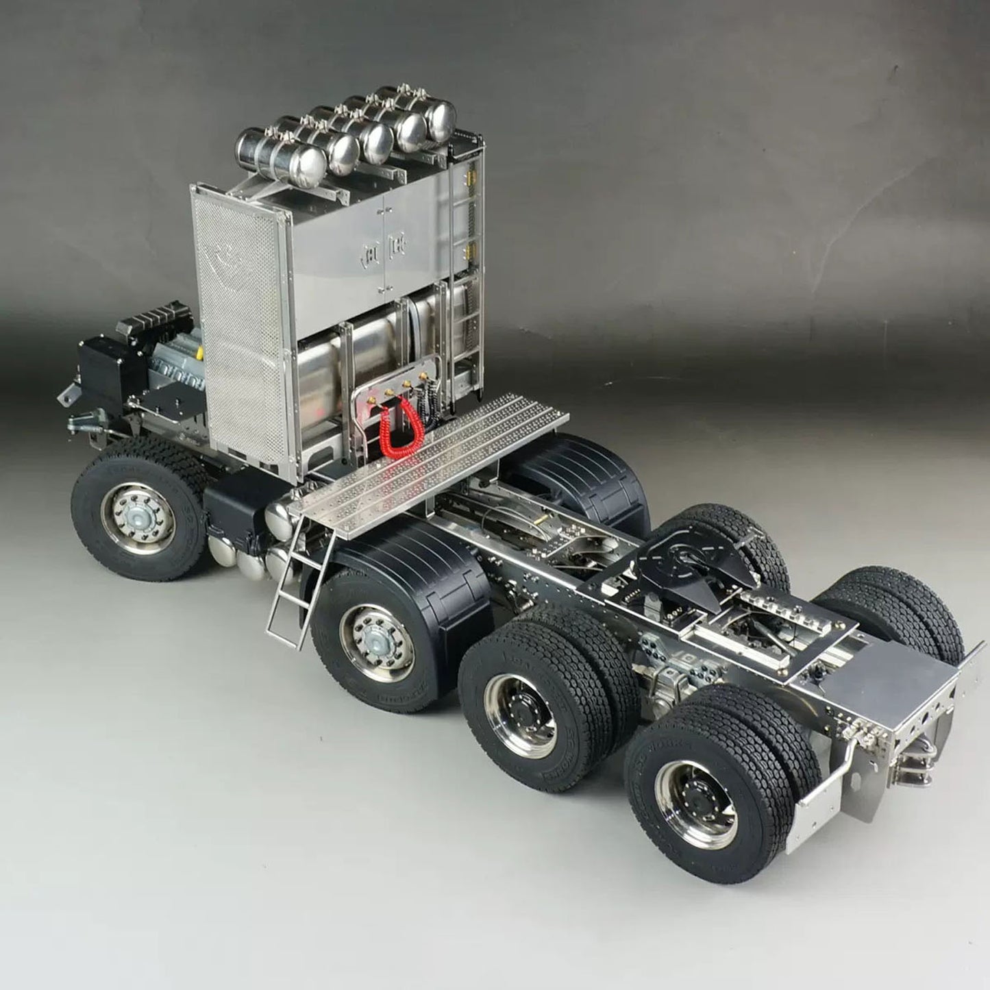 ScaleClub 1/14 8x8 Metallchassis für RC Sattelzugmaschine R73 R62 Elektroautos Simulation Ersatzteile DIY Zubehör