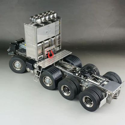 ScaleClub 1/14 8x8 Metallchassis für RC Sattelzugmaschine R73 R62 Elektroautos Simulation Ersatzteile DIY Zubehör