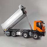 1/14 Hydraulischer ferngesteuerter Kipper 8x8 RC Dump Car mit 2-Gang-Getriebe