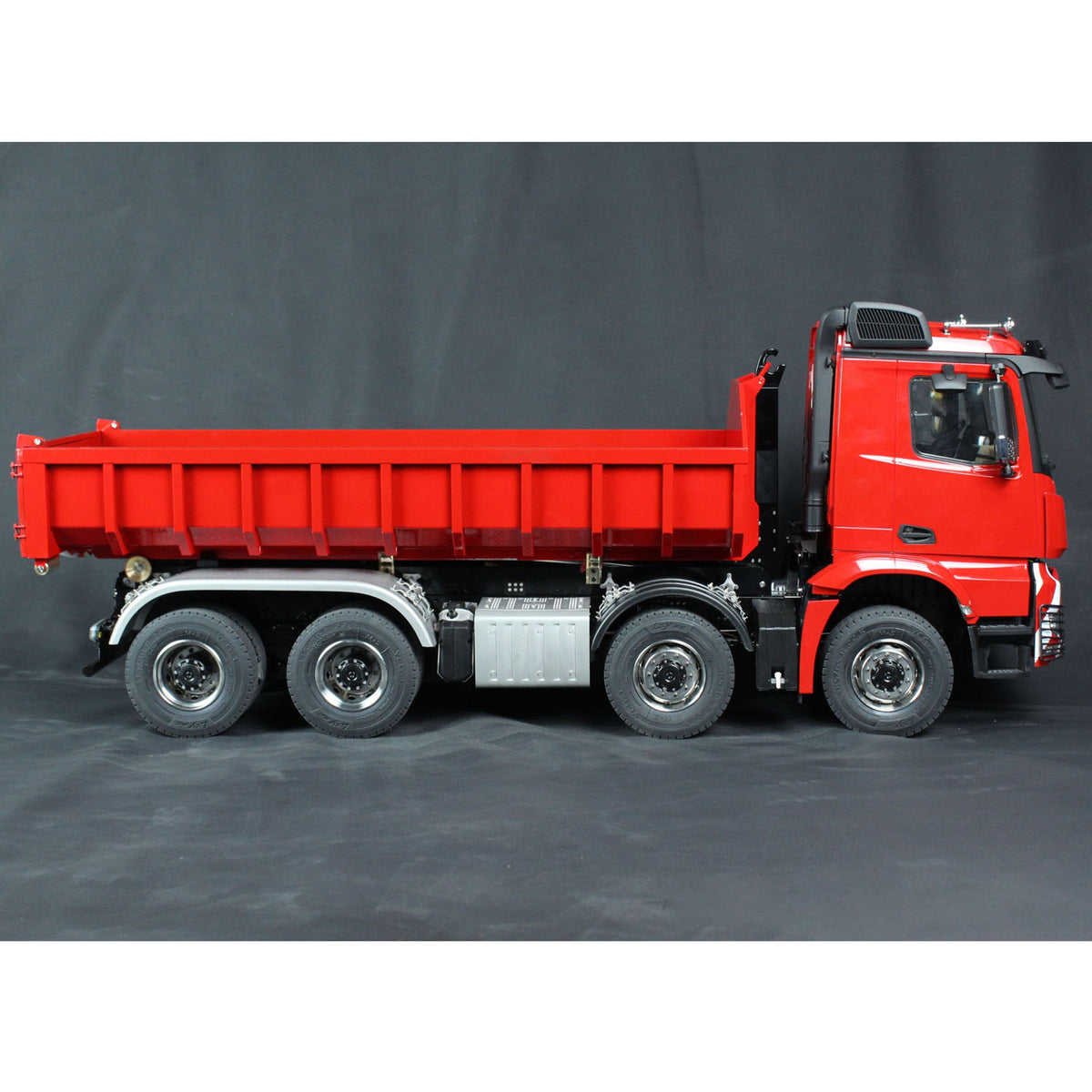 TOUCAN RC HOBBY 1/14 8x8 Metal Hydraulic RC Dumper Tipper Car Radio Control Full Dump Trucks with Standard Bucket Hobby Model DIY PNP
