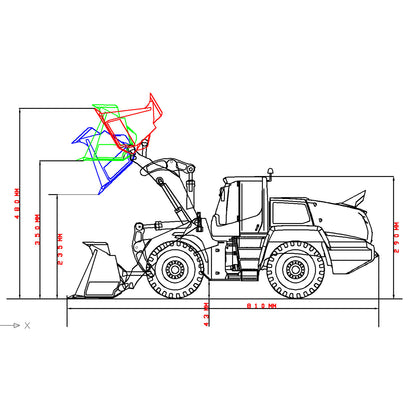 TOUCAN RC HOBBY Fast  Free Shipping XDRC 580 1/14 Metal RC Hydraulic Loader RTR Engineering Vehicles Smoke Lights Sound Simulation Model