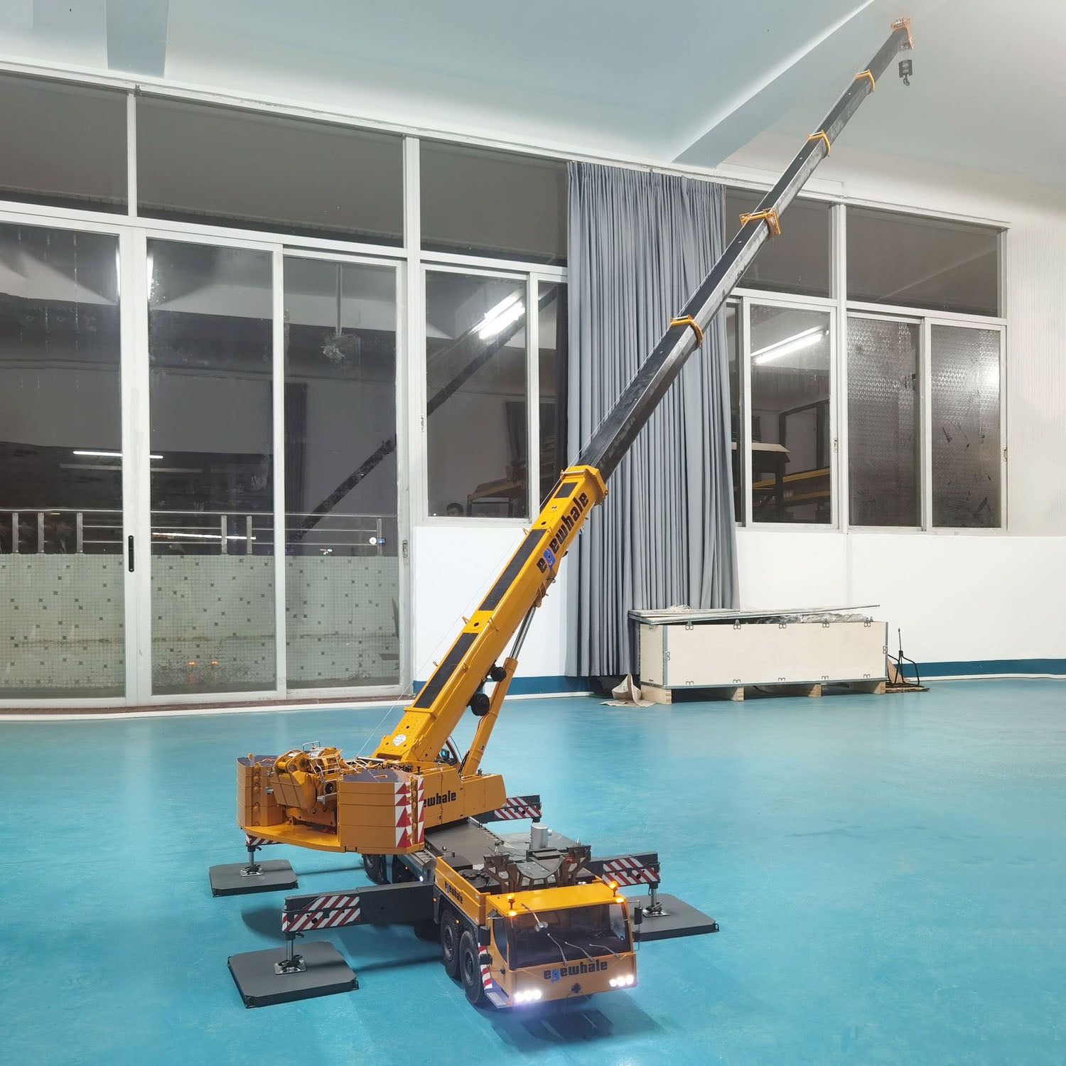 1/14 Eyewhale LTM1350 6 Axles RC Mobile Cranes Remote Control Hydrauli ...